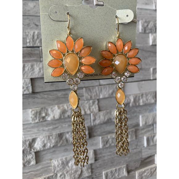 Stony Earrings Dangle - Picture 2 of 7